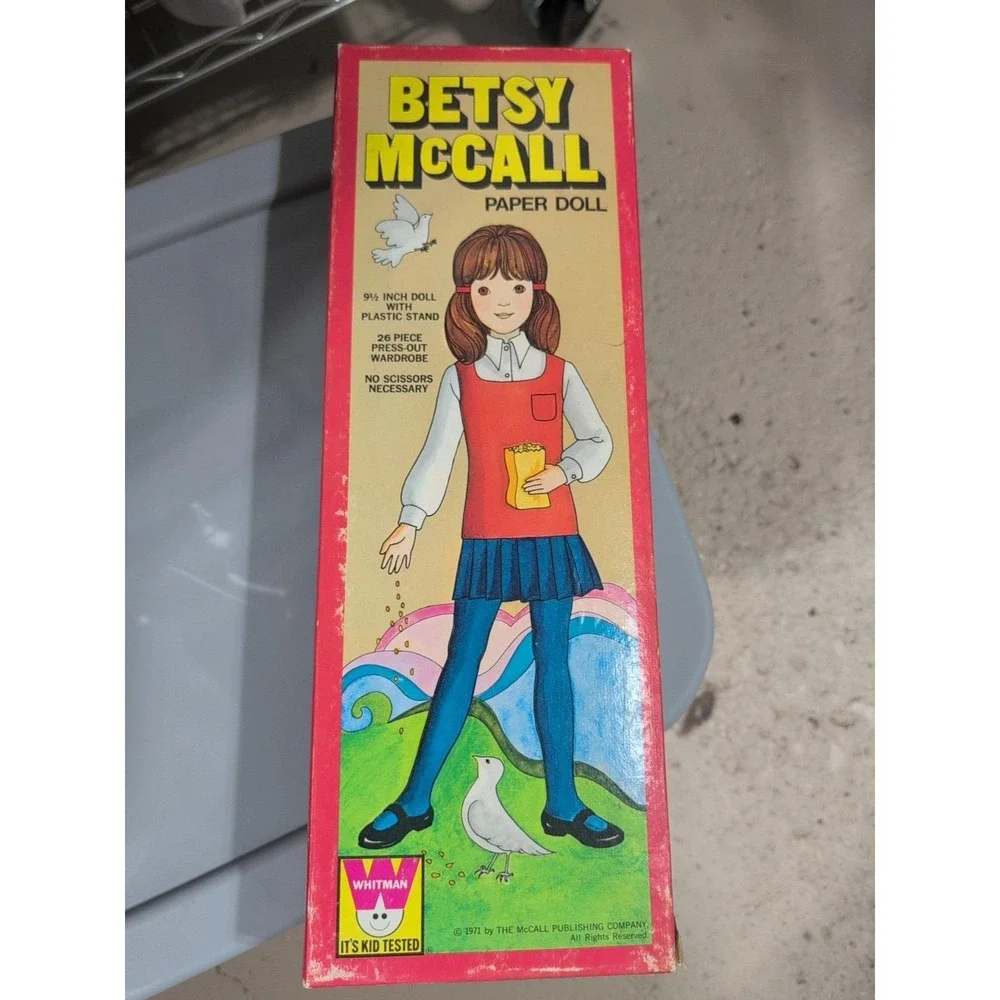Betsy McCall Vintage Paper Dolls Clothing Items Cut & Uncut Lot w Box